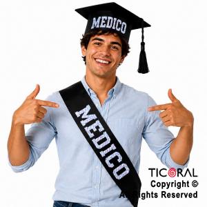 KIT ME RECIBI MEDICO METALIZADO CON PLATA TORNASOL